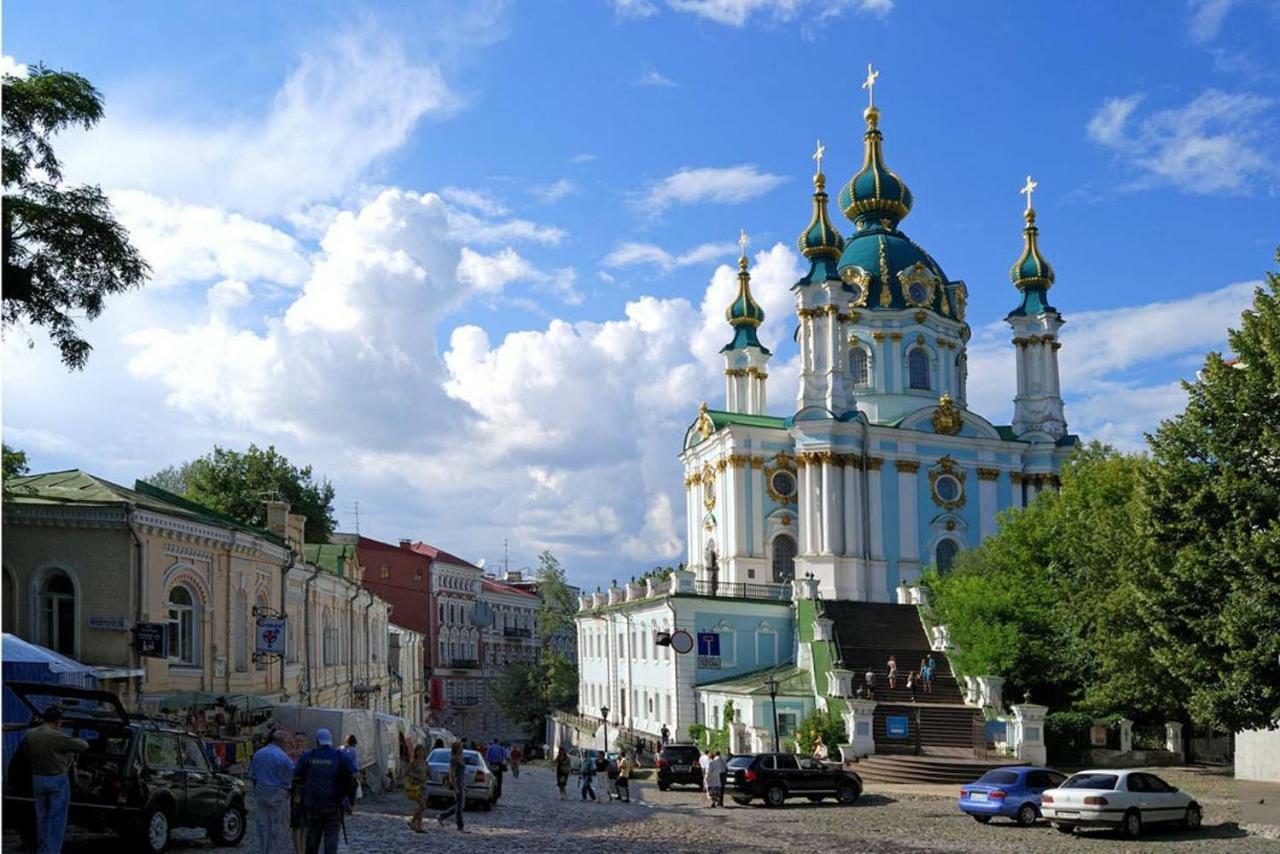 Kyiv Top Location 60M2 Apt In Old City Fast Wifi Selfchekin Luaran gambar