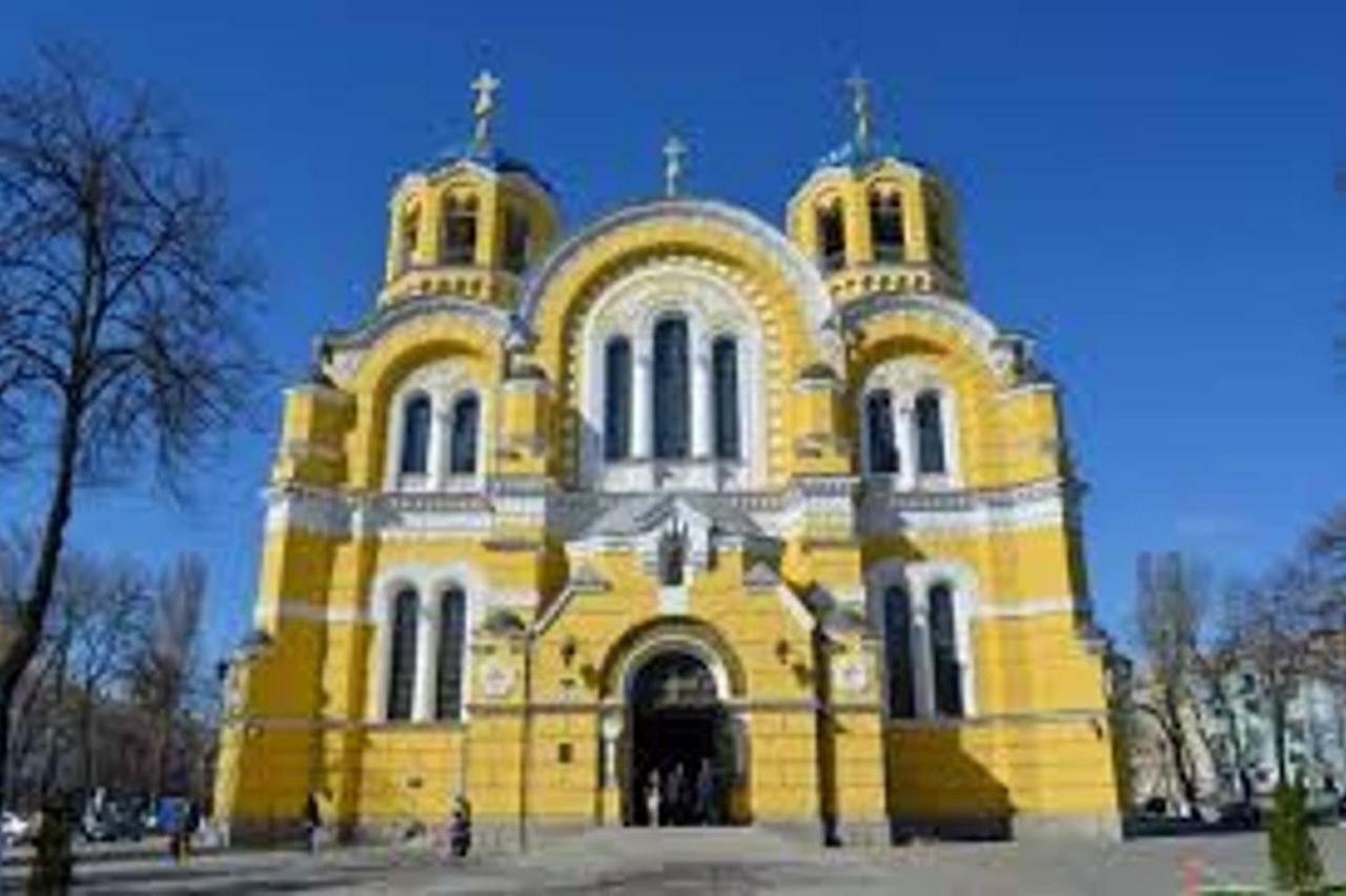 Kyiv Top Location 60M2 Apt In Old City Fast Wifi Selfchekin Luaran gambar